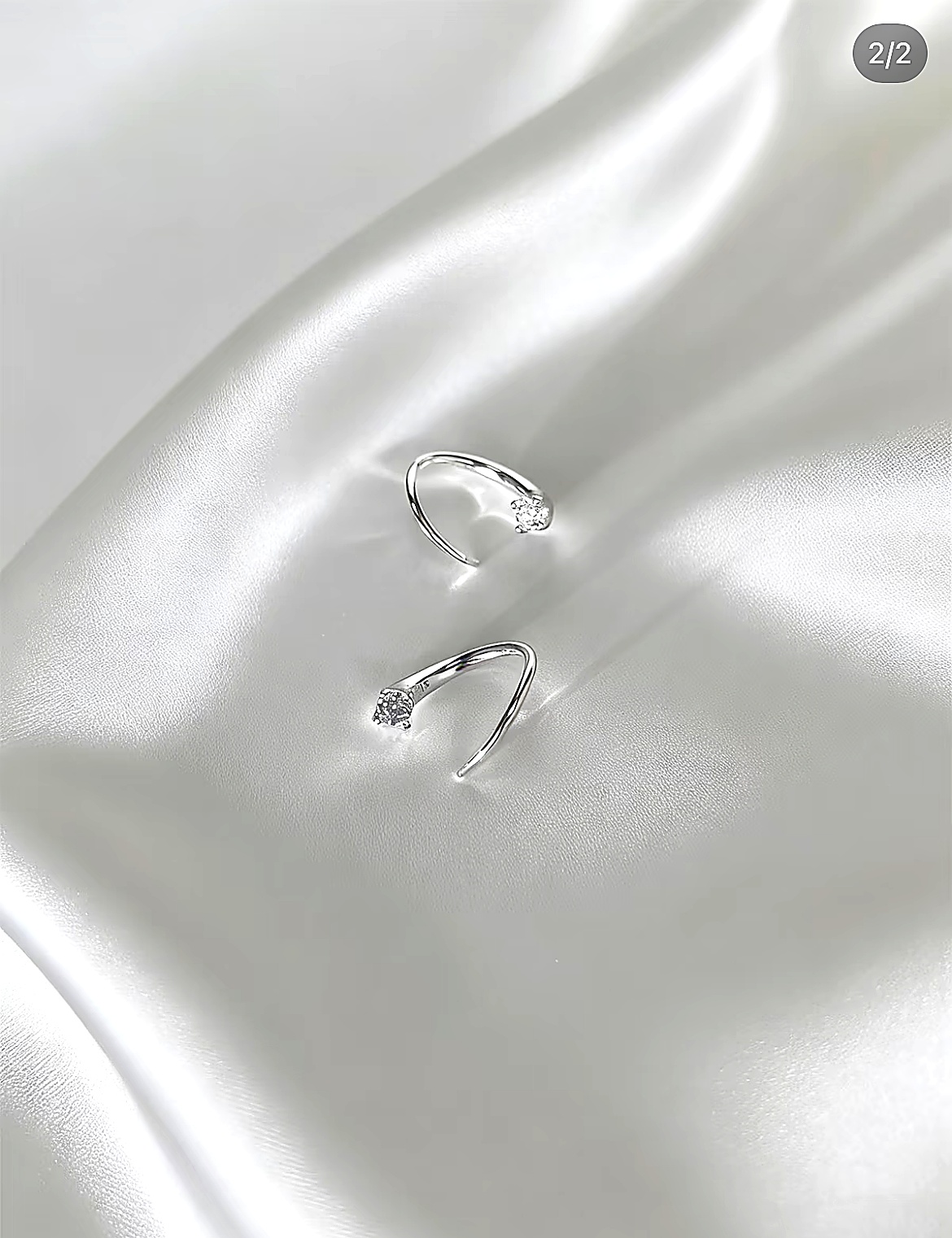 Craftsmanship — pure silver on silk
